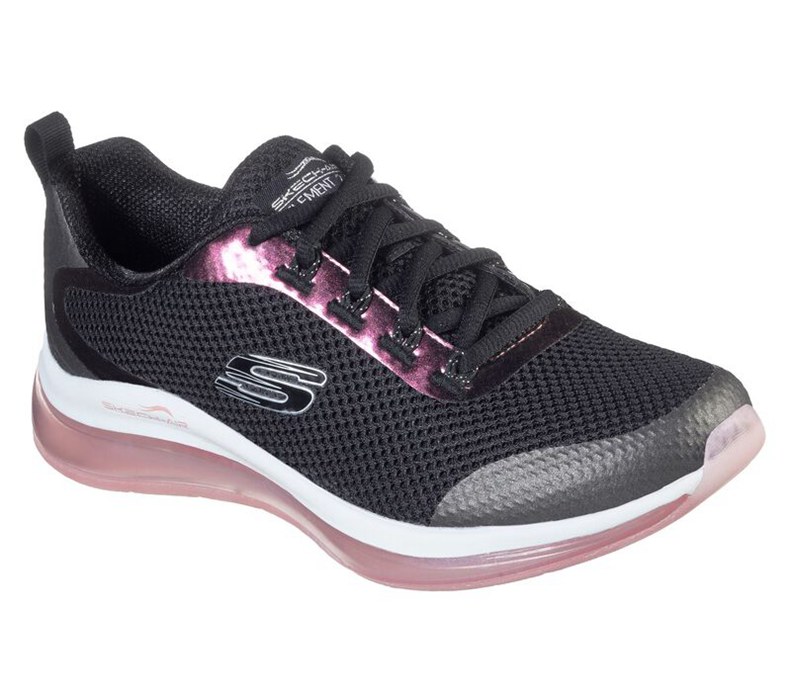 Skechers Dam Svarta/Rosa Sneakers - Skech-Air Element 2.0 - Pretty Fancy - Sverige (EBHJZ-6375)
